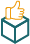 icone d'un colis bien géré